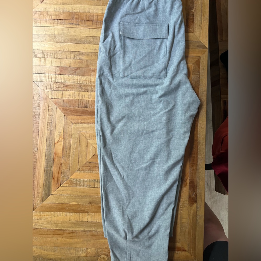Zara Gray Women's Dress Pants - Jogger Style